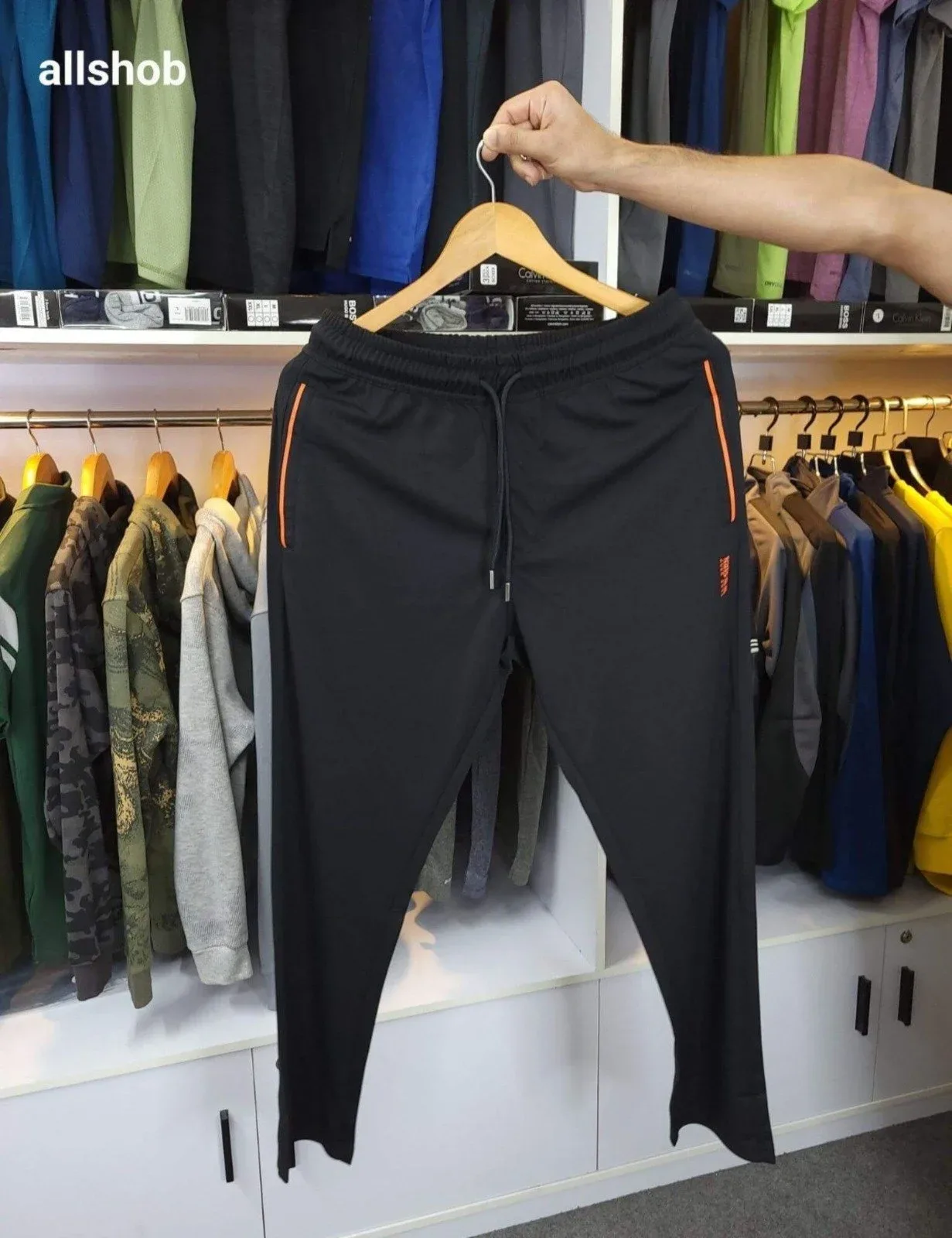 Imported Interlock Fabric Sports Trouser